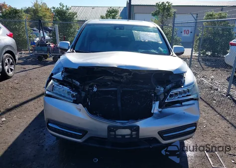 2014 Acura Mdx Technology Pkg W/Entertainment Pkg из США, поврежденный, VIN 5FRYD4H64EB036112
